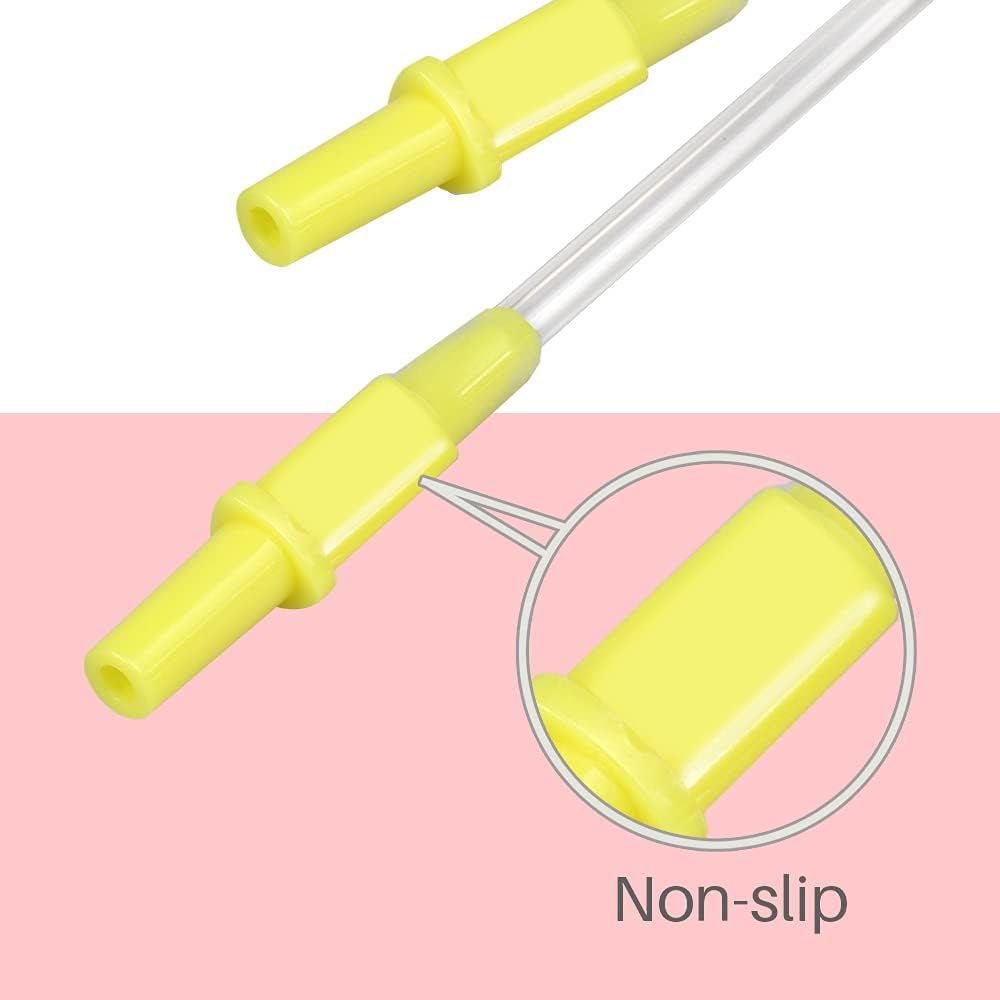 Pump in Style Tubing X4, Spare and Replacement Tubing for Medela Pump in Style Advanced Breast Pump - BPA Free (4 Pc)